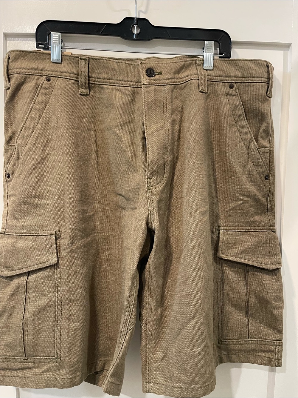 Patagonia Men's Cargo Shorts in Khaki - Durable Utility Style sz 38 NEW